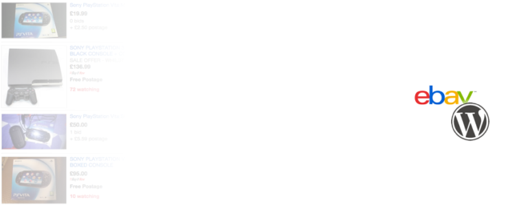 eBay Feeds for WordPress 1.9 Released!