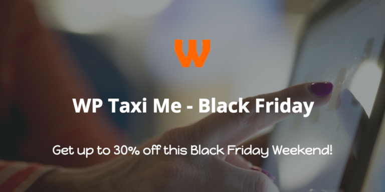 WP Taxi Me – Black Friday Deals