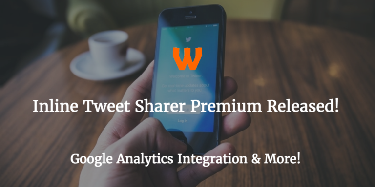 Inline Tweet Sharer Premium – Released!