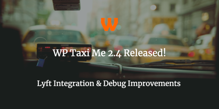 WP Taxi Me 2.4 Released