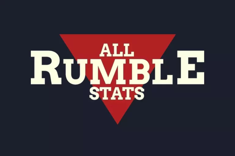 All Rumble Stats